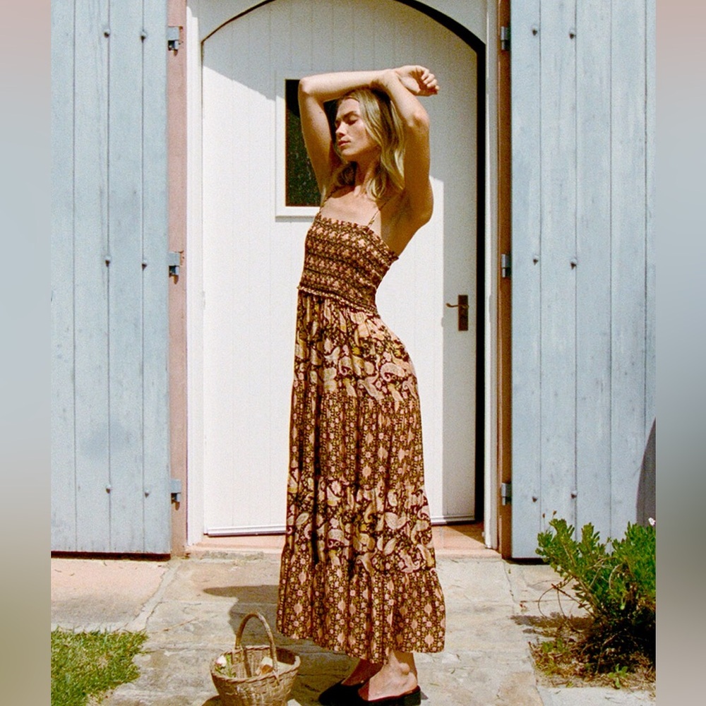 Arnhem Oman Strappy Sundress in Midnight